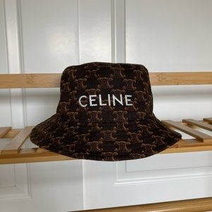 Celine Triomphe Bucket Hat (S)